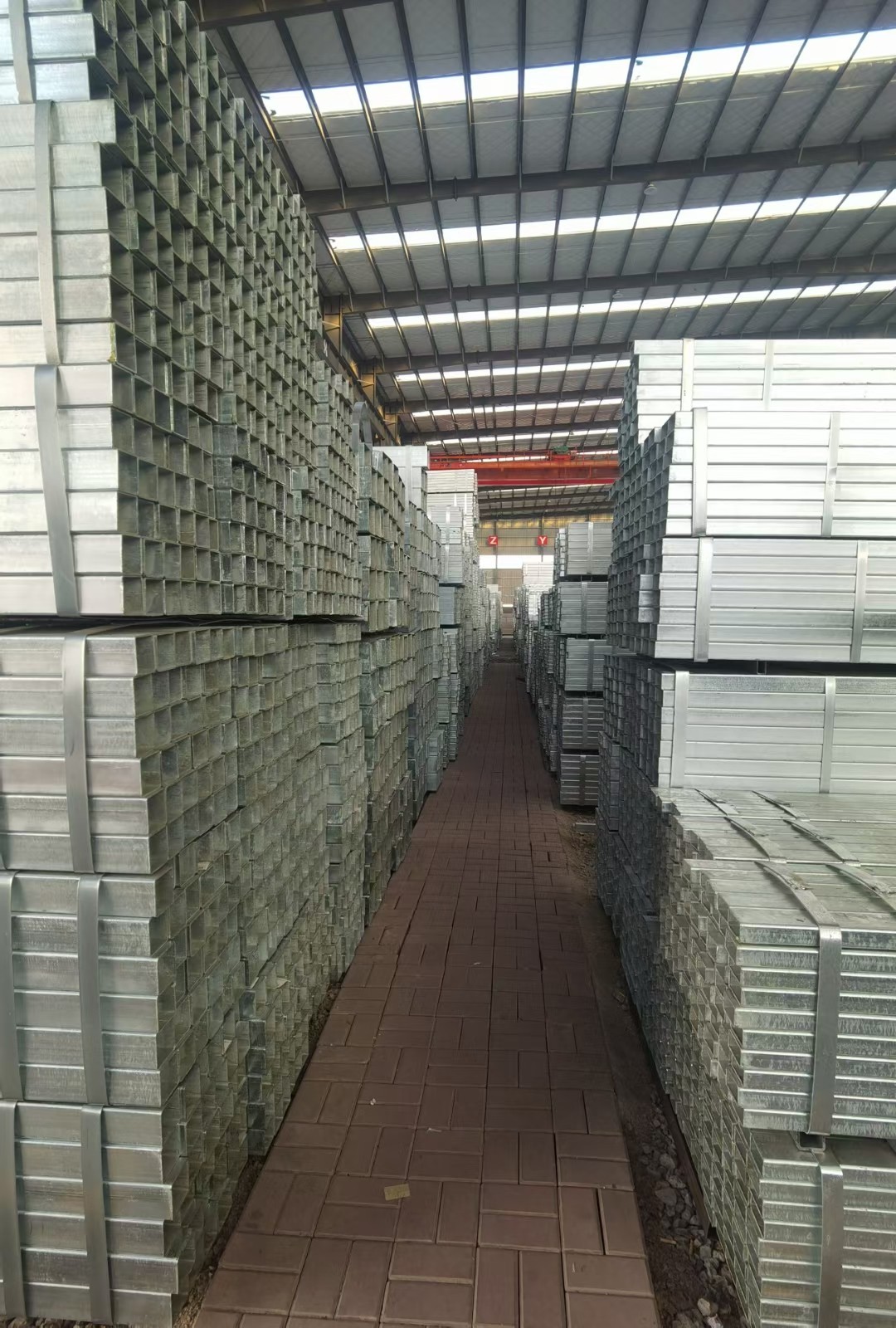 Galvanized square tube